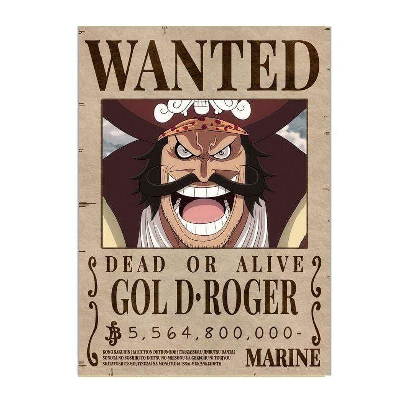 Gold Roger Wanted OMN1111